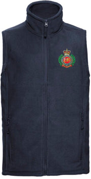 Royal Engineers Premium Outdoor Sleeveless Regimental Fleece (Gilet) Clothing - Gilet The Regimental Shop 33/35" (XS) French Navy 