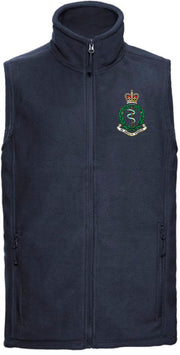 RAMC Premium Outdoor Sleeveless Regimental Fleece (Gilet) Clothing - Gilet The Regimental Shop 33/35" (XS) Black 