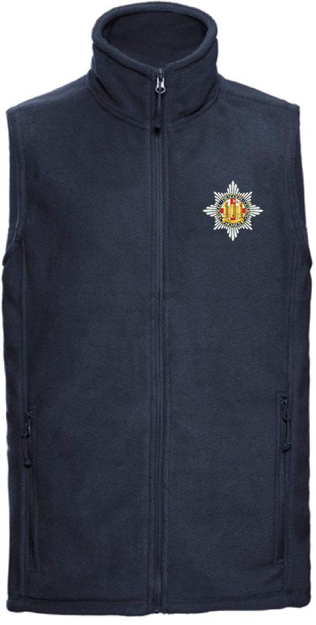 Royal Dragoon Guards Premium Outdoor Sleeveless Regimental Fleece (Gilet) - regimentalshop.com
