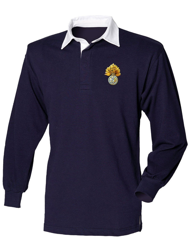 Royal Regiment of Fusiliers Rugby Shirt Clothing - Rugby Shirt The Regimental Shop 36" (S) Navy 