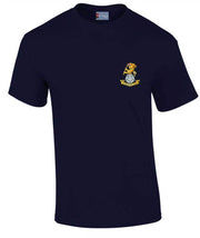 The Royal Yorkshire Regiment Cotton T-shirt Clothing - T-shirt The Regimental Shop Small: 34/36" Navy Blue 