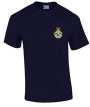 RAF (Royal Air Force) Cotton T-shirt Clothing - T-shirt The Regimental Shop Small: 34/36" Navy Blue 