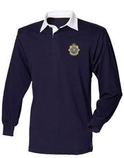 Royal Logistic Corps (RLC) Rugby Shirt Clothing - Rugby Shirt The Regimental Shop 36" (S) Navy 