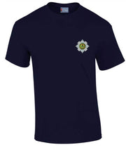 Scots Guards Cotton Regimental T-shirt Clothing - T-shirt The Regimental Shop Small: 34/36" Navy Blue 