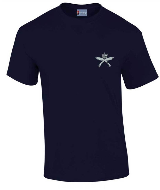 Royal Gurkha Rifles Cotton Regimental T-shirt Clothing - T-shirt The Regimental Shop Small: 34/36" Navy Blue 