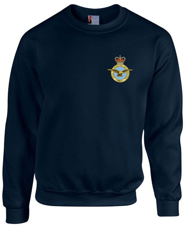 Royal Air Force (RAF) Heavy Duty Sweatshirt Clothing - Sweatshirt The Regimental Shop 38/40" (M) Navy Blue 