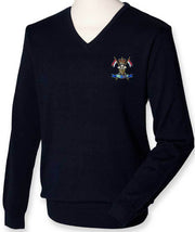 9/12 Royal Lancers Regimental Lightweight Jumper Clothing - Lightweight Jumper The Regimental Shop XXS: 32/34" Navy 