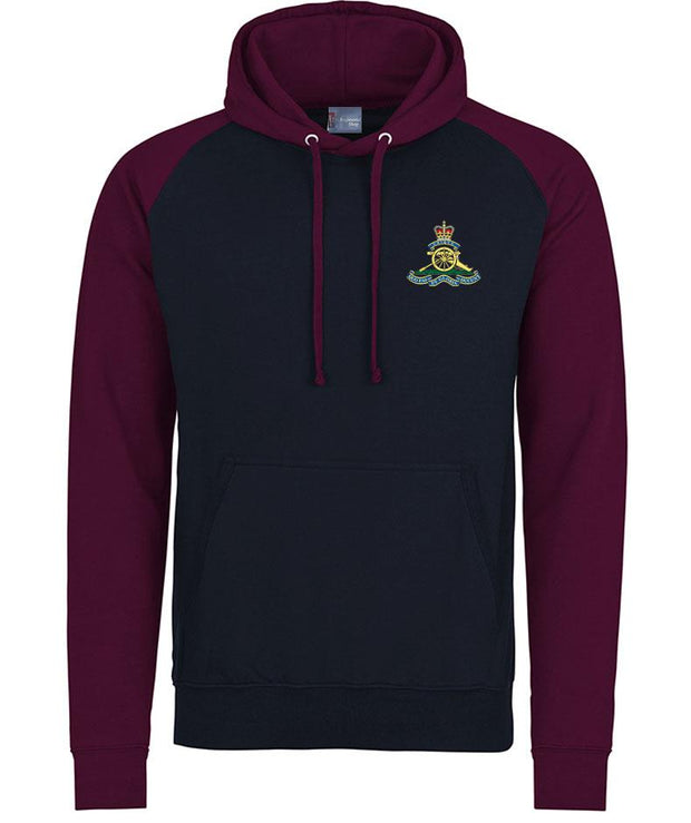 Royal Artillery Regiment Premium Baseball Hoodie Clothing - Hoodie The Regimental Shop   