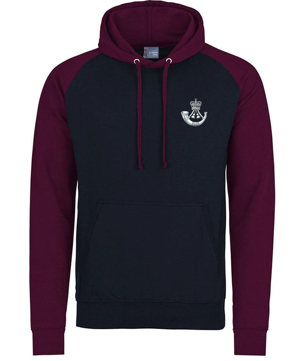 The Rifles Regiment Premium Baseball Hoodie Clothing - Hoodie The Regimental Shop   