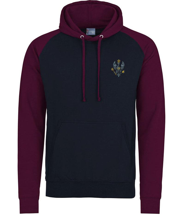 King's Royal Hussars Regiment Premium Baseball Hoodie Clothing - Hoodie The Regimental Shop   