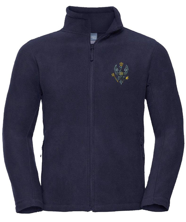 King's Royal Hussars Regiment Premium Outdoor Fleece Clothing - Fleece The Regimental Shop 33/35" (XS) French Navy 