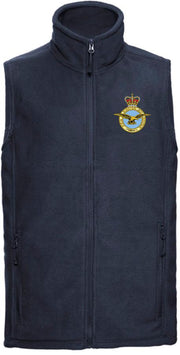 RAF Premium Outdoor Sleeveless Fleece (Gilet) Clothing - Gilet The Regimental Shop 33/35" (XS) French Navy 