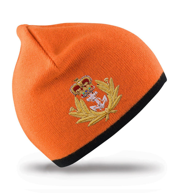 Royal Navy Beanie Clothing - Beanie The Regimental Shop Orange/Black one size fits all 