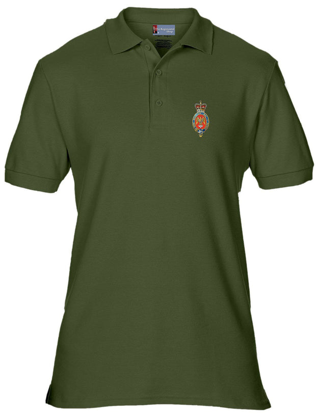 Blues and Royals Regimental Polo Shirt Clothing - Polo Shirt The Regimental Shop 42" (L) Olive 
