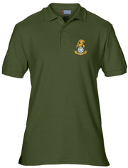 The Royal Yorkshire Regiment Polo Shirt Clothing - Polo Shirt The Regimental Shop 36" (S) Olive 