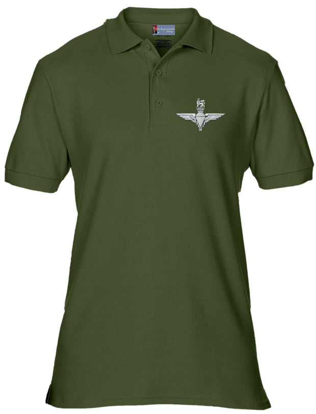 Parachute Regiment Polo Shirt Clothing - Polo Shirt The Regimental Shop 38/40" (M) Olive 