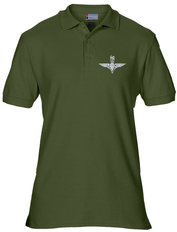 Parachute Regiment Polo Shirt Clothing - Polo Shirt The Regimental Shop 42" (L) Olive 