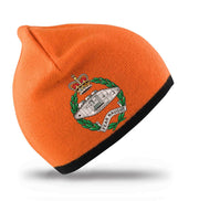 Royal Tank Regiment Beanie Hat Clothing - Beanie The Regimental Shop Orange/Black one size fits all 