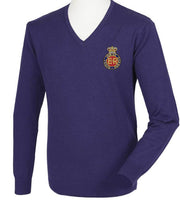 Royal Horse Guards Lightweight Regimental Jumper Clothing - Lightweight Jumper The Regimental Shop XXS: 32/34" Purple 