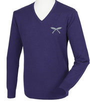 Gurkha Brigade Regimental Lightweight Jumper Clothing - Lightweight Jumper The Regimental Shop XXS: 32/34" Purple 