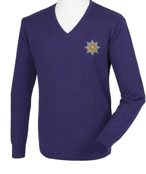 Royal Anglian Regiment Lightweight Jumper Clothing - Lightweight Jumper The Regimental Shop XXS: 32/34" Purple 