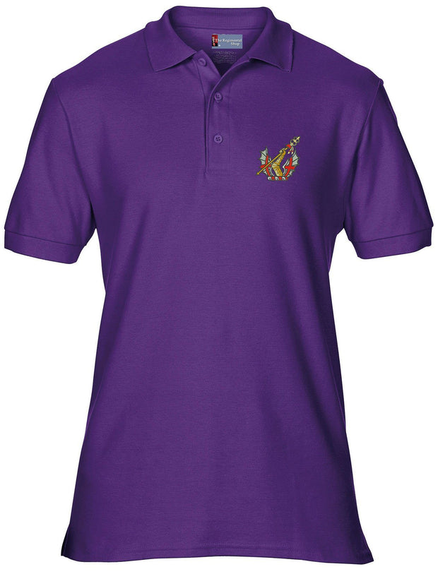 Honourable Artillery Company Regimental Polo Shirt Clothing - Polo Shirt The Regimental Shop 36" (S) Purple 