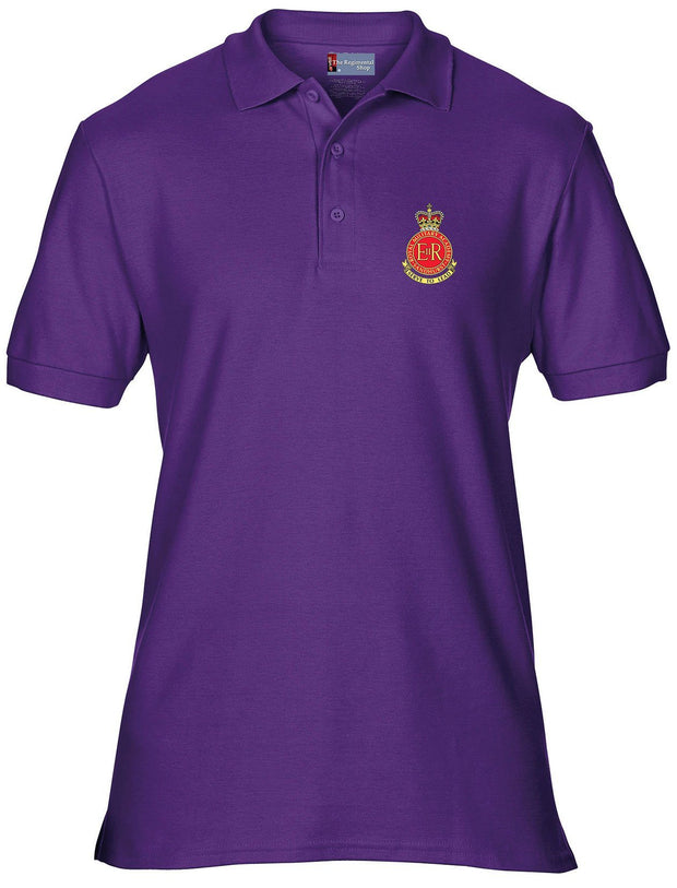 Sandhurst (Royal Military Academy) Polo Shirt Clothing - Polo Shirt The Regimental Shop 36" (S) Purple 