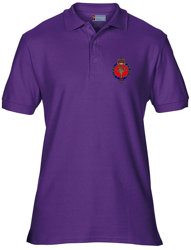 Welsh Guards Regimental Polo Shirt Clothing - Polo Shirt The Regimental Shop 36" (S) Purple 