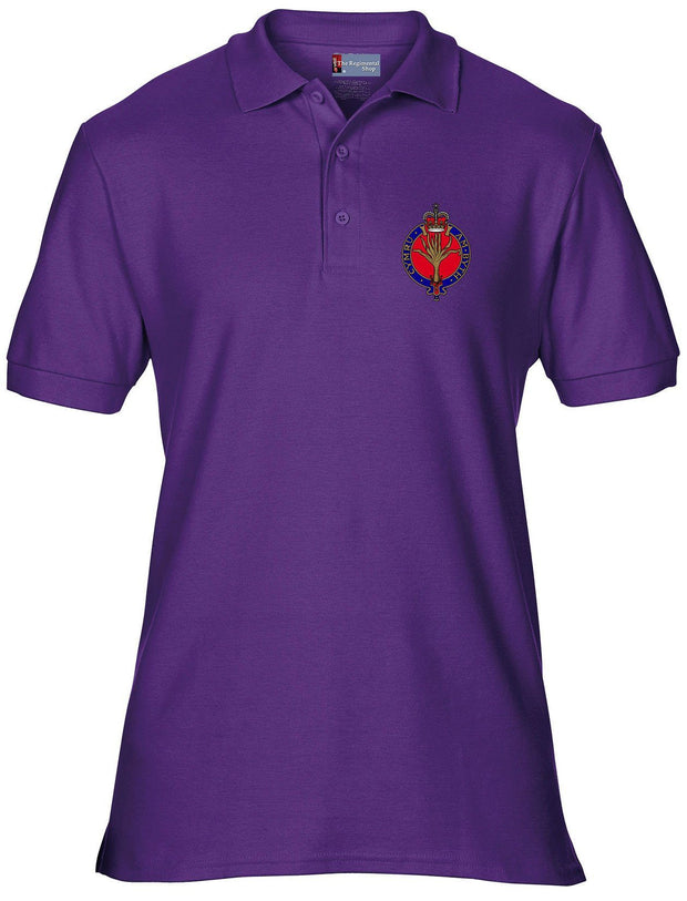 Welsh Guards Regimental Polo Shirt Clothing - Polo Shirt The Regimental Shop 42" (L) Purple 