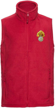 Royal Regiment of Fusiliers Premium Outdoor Sleeveless Fleece (Gilet) Clothing - Gilet The Regimental Shop