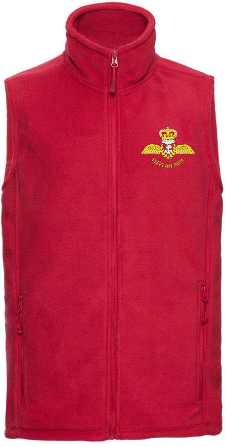 Fleet Air Arm (FAA) Premium Outdoor Sleeveless Fleece (Gilet) Clothing - Gilet The Regimental Shop
