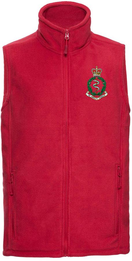 RAMC Premium Outdoor Sleeveless Regimental Fleece (Gilet) Clothing - Gilet The Regimental Shop