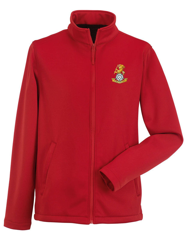 The Royal Yorkshire Regiment Softshell Jacket Clothing - Softshell Jacket The Regimental Shop 36" (S) Classic Red 