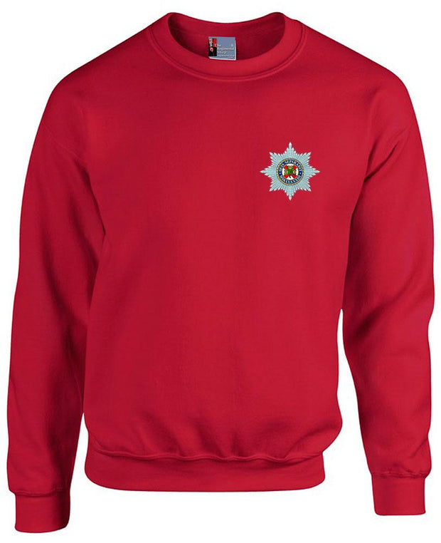 Irish Guards Heavy Duty Regimental Sweatshirt Clothing - Sweatshirt The Regimental Shop 50/52" (2XL) Red 