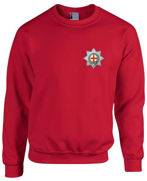 Coldstream Guards Heavy Duty Sweatshirt Clothing - Sweatshirt The Regimental Shop 38/40" (M) Red 