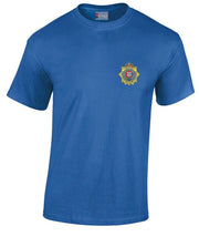 Royal Logistic Corps (RLC) Cotton Regimental T-shirt Clothing - T-shirt The Regimental Shop Small: 34/36" Royal Blue 