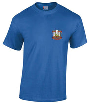 Devonshire and Dorset Cotton Regimental T-shirt Clothing - T-shirt The Regimental Shop Small: 34/36" Royal Blue 