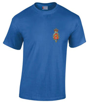 Blues and Royals Cotton T-shirt Clothing - T-shirt The Regimental Shop Small: 34/36" Royal Blue 