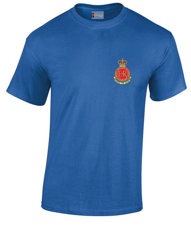 Sandhurst Cotton T-shirt Clothing - T-shirt The Regimental Shop Small: 34/36" Royal Blue 