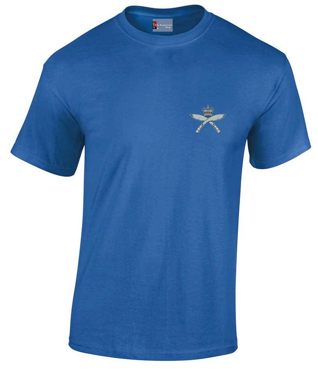 Royal Gurkha Rifles Cotton Regimental T-shirt Clothing - T-shirt The Regimental Shop Small: 34/36" Royal Blue 