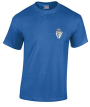 Royal Irish Cotton Regimental T-shirt Clothing - T-shirt The Regimental Shop Small: 34/36" Royal Blue 