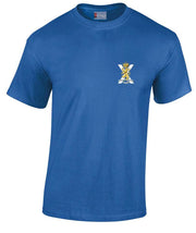 Royal Regiment of Scotland Cotton T-shirt Clothing - T-shirt The Regimental Shop Small: 34/36" Royal Blue 