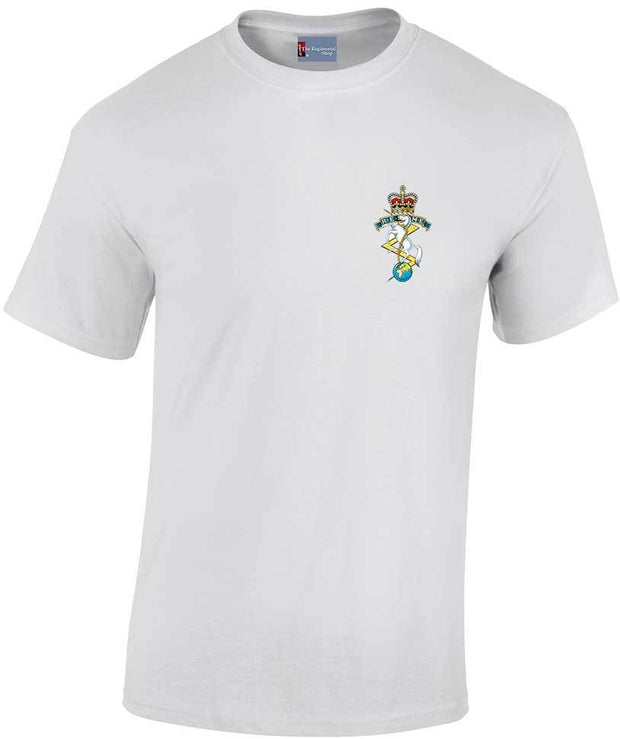 REME Cotton T-shirt Clothing - T-shirt The Regimental Shop Small: 34/36" White 