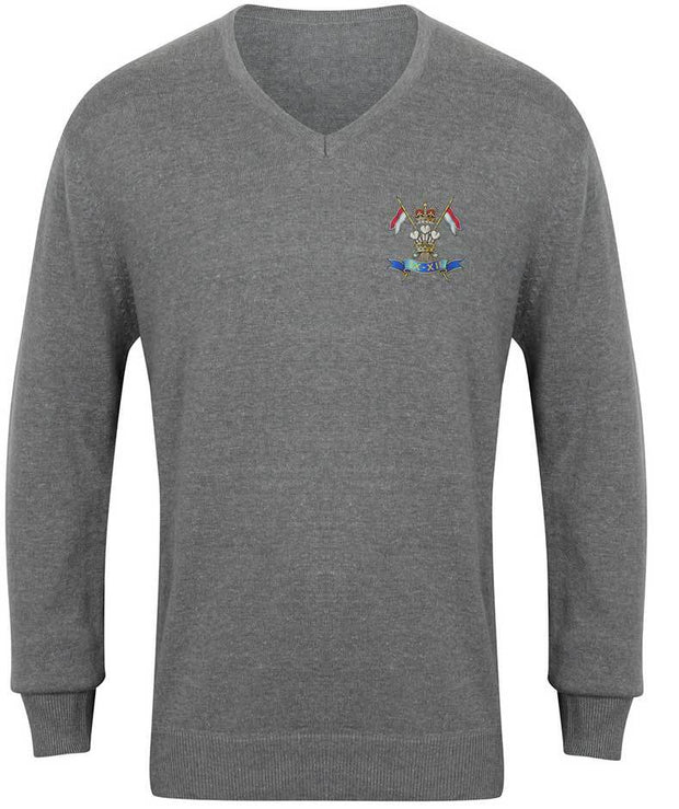 9/12 Royal Lancers Regimental Lightweight Jumper Clothing - Lightweight Jumper The Regimental Shop   