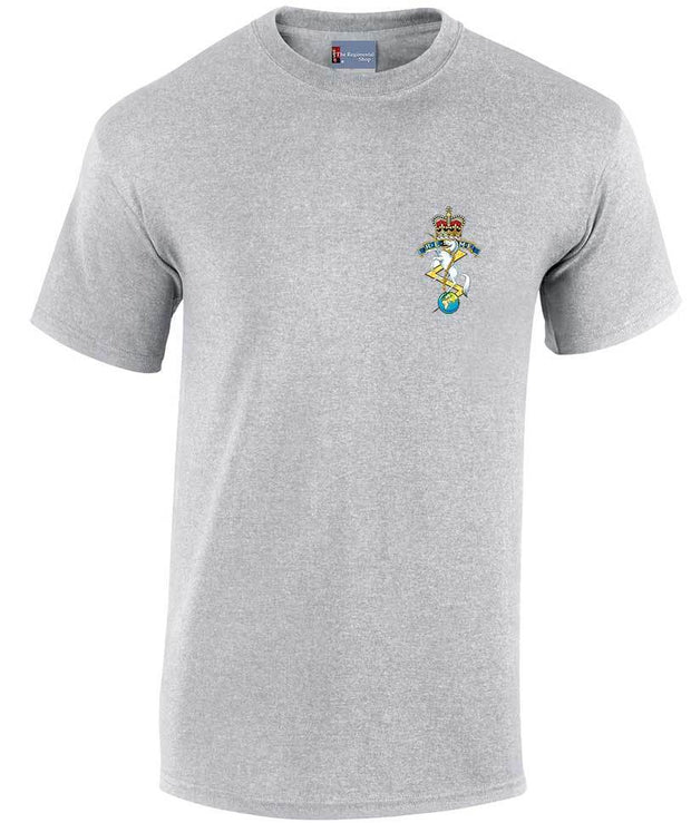 REME Cotton T-shirt Clothing - T-shirt The Regimental Shop Small: 34/36" Sports Grey 
