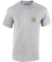 Royal Anglian Regiment Cotton T-shirt Clothing - T-shirt The Regimental Shop Small: 34/36" Sports Grey 