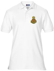 Queen's Lancashire Regiment Polo Shirt Clothing - Polo Shirt The Regimental Shop 36" (S) White 