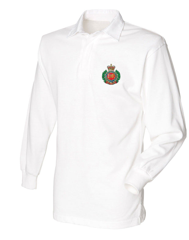 Royal Engineers Rugby Shirt Clothing - Rugby Shirt The Regimental Shop 36" (S) White 