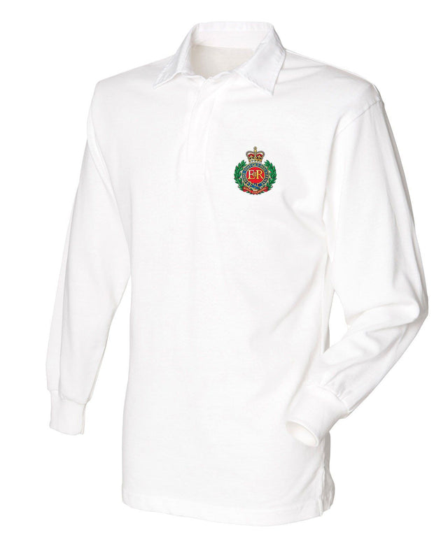 Royal Engineers Rugby Shirt Clothing - Rugby Shirt The Regimental Shop 36" (S) White 