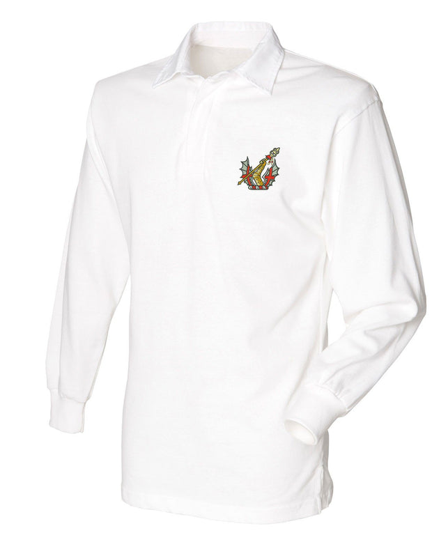 HAC (Honourable Artillery Company ) Rugby Shirt Clothing - Rugby Shirt The Regimental Shop 36" (S) White 